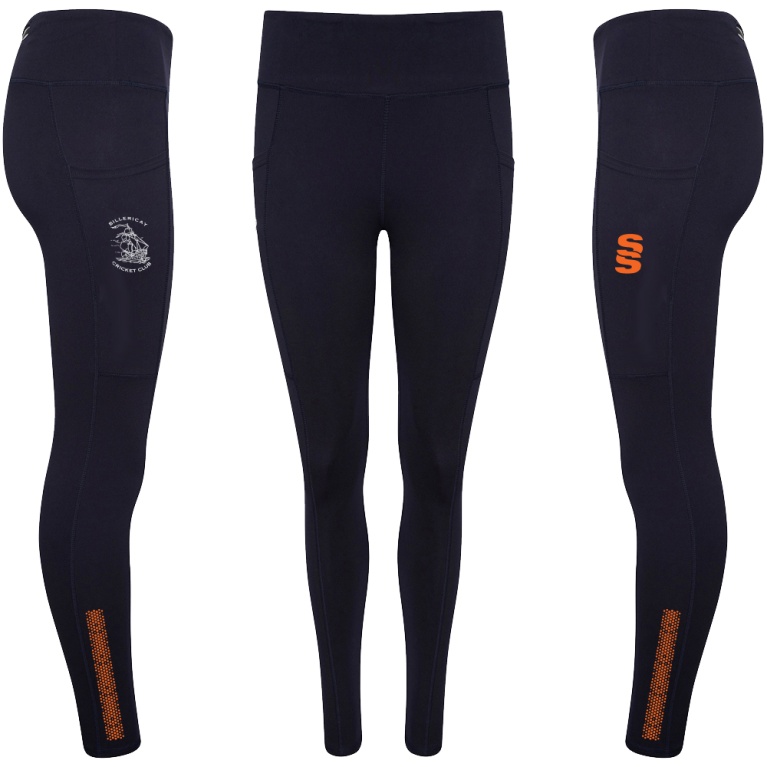 Performance Full Length Leggings : Navy